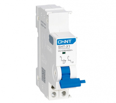 Фото SHT-X1 AC24V/48V,DC24V/48V независимый расцепитель для NXB-63 (CHINT) ЭТК Оникс